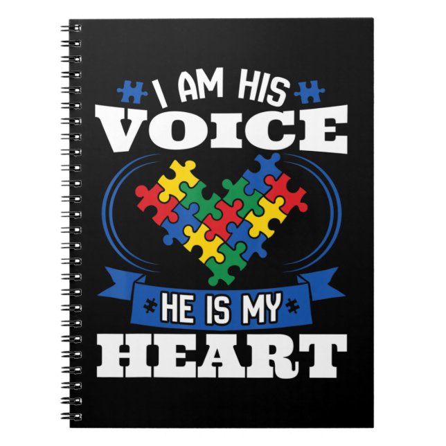 Do you have an autistic daughter or a son? Autisti Notebook (Front)