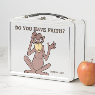  Do you have faith? Metal Lunch Box