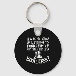 Do You How Grow Up Listening Punk Key Ring