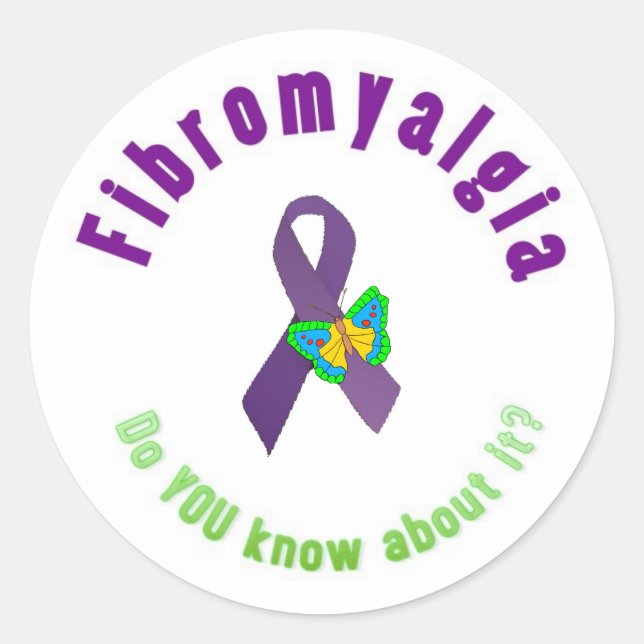 Do You Know Classic Round Sticker (Front)