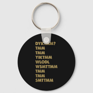 Do You Know The Muffin Man_ Dyktmm_ Funny Nostalgi Key Ring