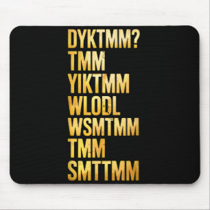 Do You Know The Muffin Man Dyktmm  Mouse Mat