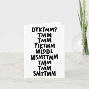 Do You Know The Muffin Man Dyktmm Nostalgia Funny Card