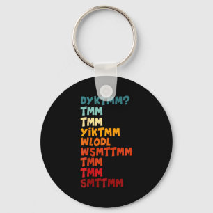 Do You Know The Muffin Man Dyktmm Nostalgia Funny  Key Ring