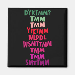 Do You Know The Muffin Man Dyktmm Nostalgia Funny Magnet