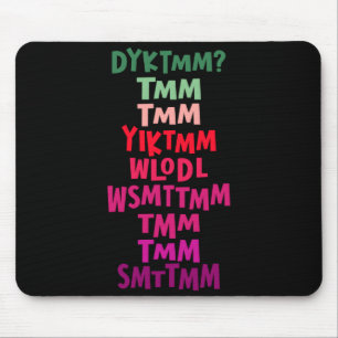 Do You Know The Muffin Man Dyktmm Nostalgia Funny Mouse Mat
