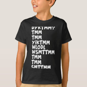Do You Know The Muffin Man Dyktmm Nostalgia Funny T-Shirt