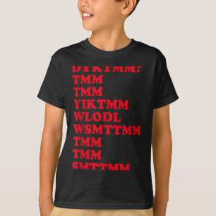 Do You Know The Muffin Man Dyktmm Nostalgia Saying T-Shirt