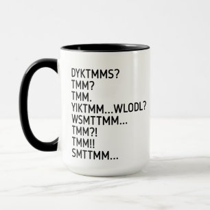 Do You Know The Muffin Man mug, DYKTMM ,muffin man Mug