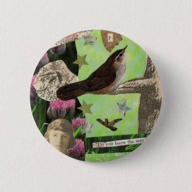 Do You Know the Way? Button (Front)