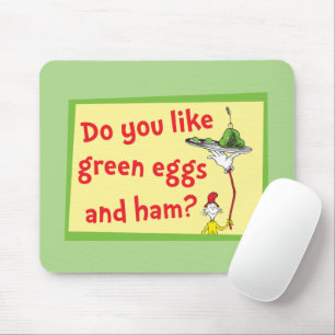 Do You Like Green Eggs and Ham? Mouse Mat