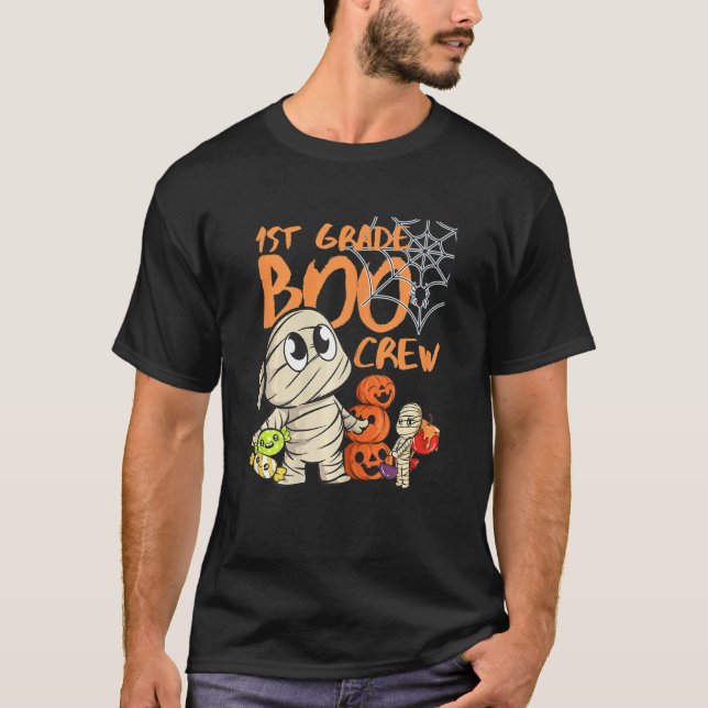 Do You Like Mummy This 1st Grade Boo Crew Hallowee T-Shirt (Front)