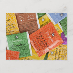 Do you like tea? postcard