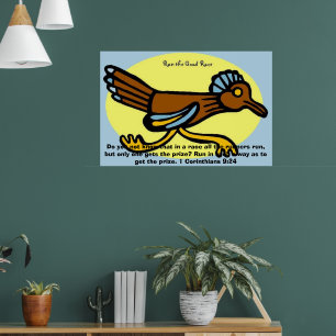 Do you not know that in a race all the runners run poster
