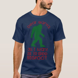 Do you Santa all I want is to see funny believe th T-Shirt