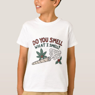 Do You Smell What I Smell Funny Holiday Art T-Shirt
