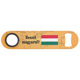 Do you speak Hungarian? in Hungarian. Flag bf