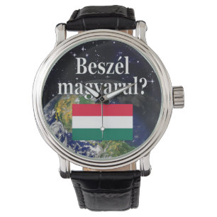 Do you speak Hungarian? in Hungarian. Flag & Earth Watch