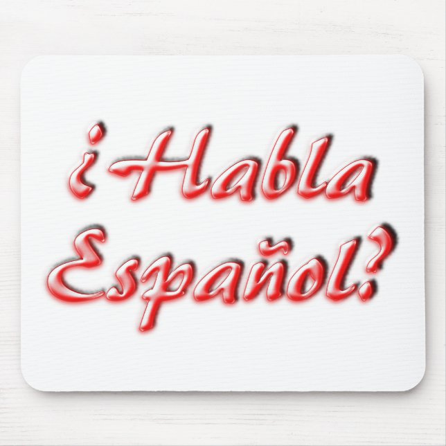 Do You Speak? Mouse Mat (Front)