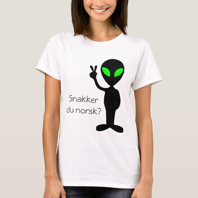 Do you speak Norwegian? T-Shirt (Front)