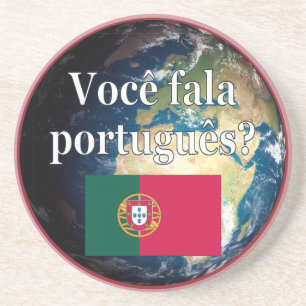 Do you speak Portuguese? Portuguese. Flag & Earth Coaster