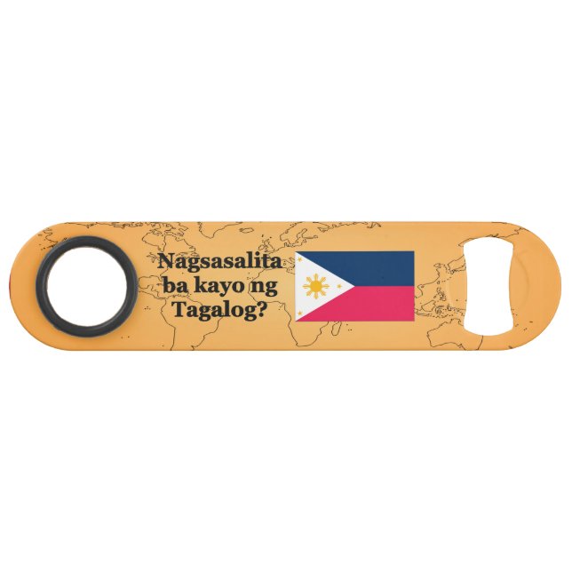 Do you speak Tagalog? in Tagalog. Flag bf (Front (Horizontal))