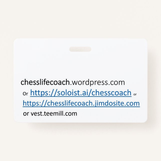 Do you want a friend ID badge (Back)