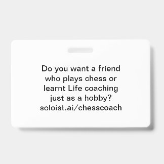 Do you want a friend ID badge