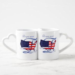 "DO YOU WANT THE TRUTH"  COFFEE MUG SET