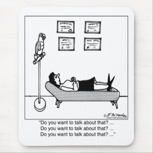 Do You Want To Talk About That? Mouse Mat