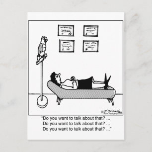 Do You Want To Talk About That? Postcard
