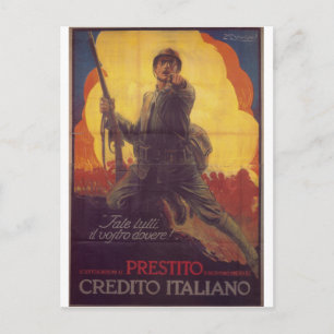 Do you whole duty  Propaganda Poster Postcard