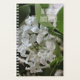 Do your Best motivational flower bloom Photo Planner