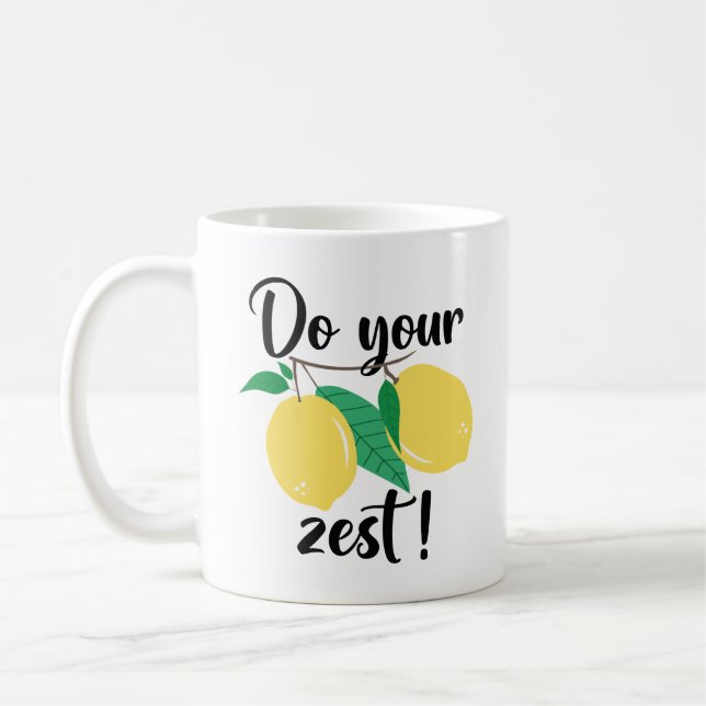 Do Your Zest Coffee Mug (Left)