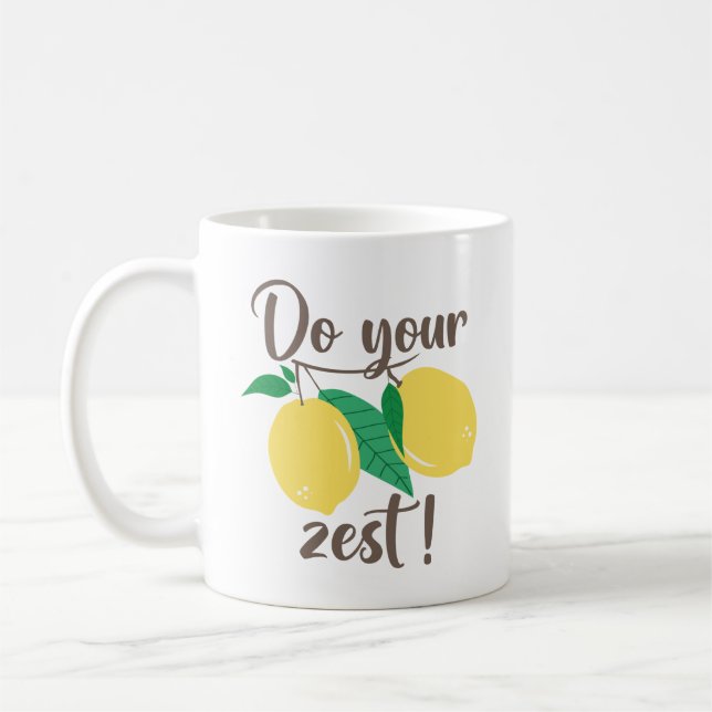 Do Your Zest Coffee Mug (Left)