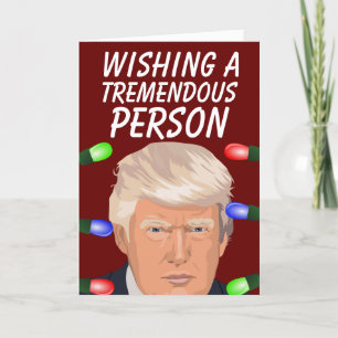 DOANLD TRUMP 2024 CHRISTMAS GREETING CARD
