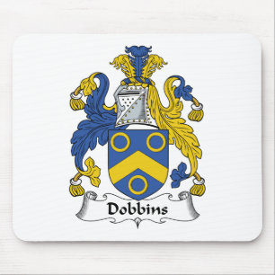 Dobbins Family Crest Mouse Mat