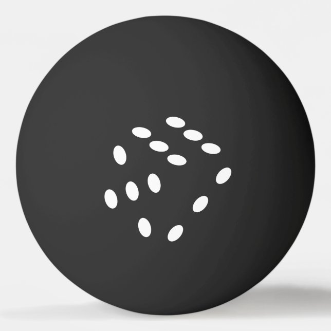 Dobble stone, dice. Gambling, gambling, money Ping Pong Ball (Front)