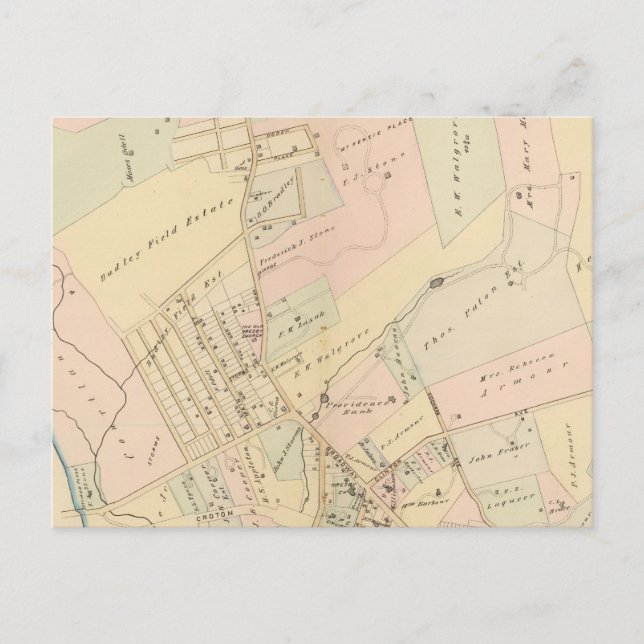 Dobbs Ferry, New York 2 Postcard (Front)