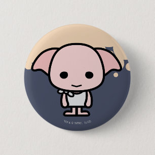 Dobby Cartoon Character Art 6 Cm Round Badge