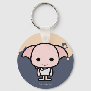 Dobby Cartoon Character Art Key Ring