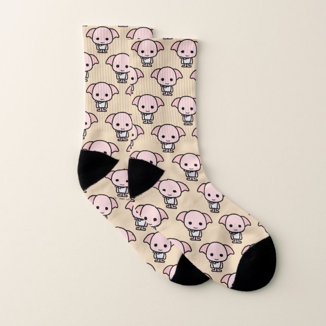 Dobby Cartoon Character Art Socks (Pair)