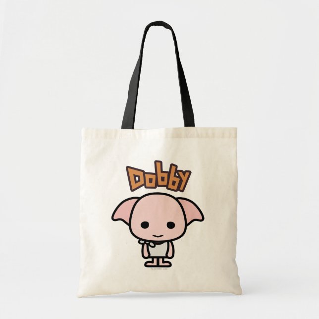 Dobby Cartoon Character Art Tote Bag (Front)