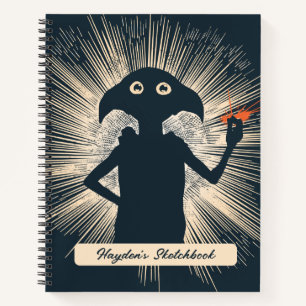 Dobby Casting Magic Drawing Notebook