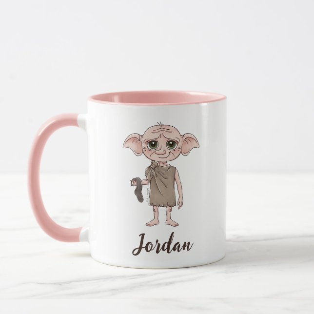 Dobby Watercolor Character Art Mug (Left)