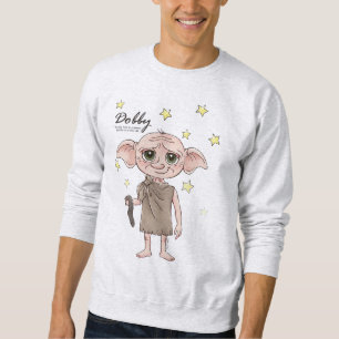 Dobby Watercolor Character Art Sweatshirt