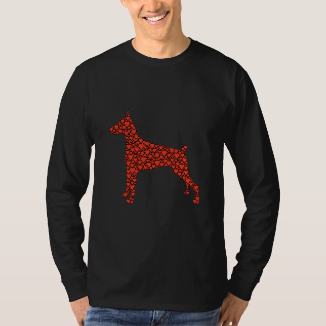 Dobe of Hearts T-Shirt (Front)