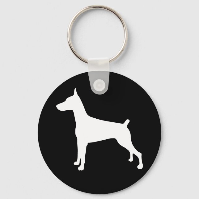 Dobe Silhouette Key Ring (Front)