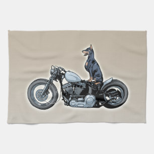 Dobercycle Tea Towel