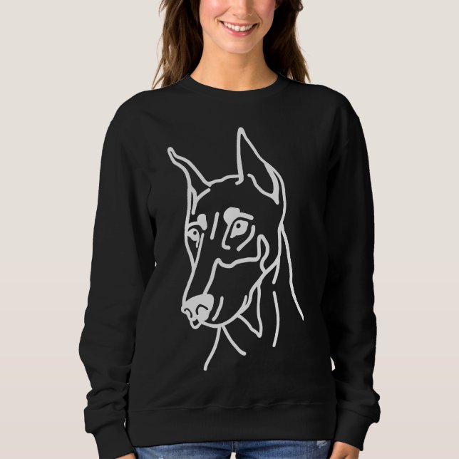 Doberman  504 sweatshirt (Front)